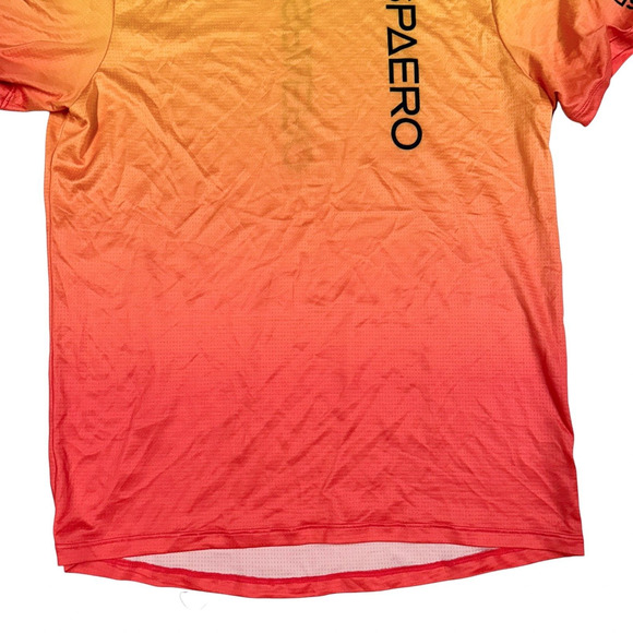 Spaero Elite Men's Ombre Orange Jersey Medium Cycling Triathlon (box 9) - Picture 2 of 9